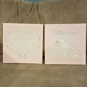 Infant wall art